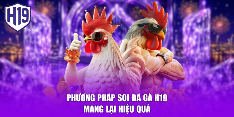 Phương pháp soi đá gà H19 mang lại hiệu quả
